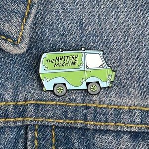 Scooby-doo Mystery Machine Enamel Pin
